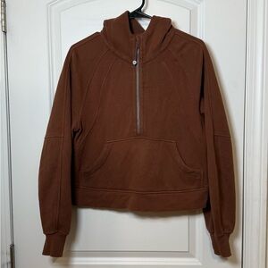 Lululemon cropped scuba hoodie